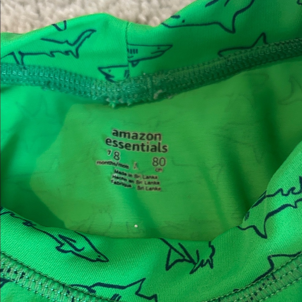 18 Month Rash Guard and Swim Trunk Set - Picture 3 of 4